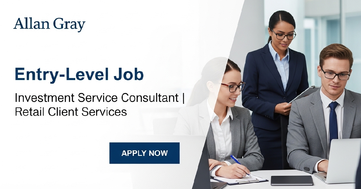 Allan Gray Entry Level Jobs