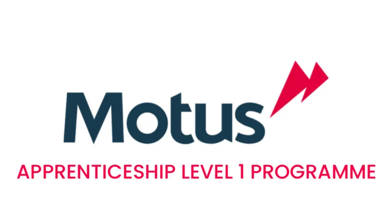 motus corporation apprenticeship