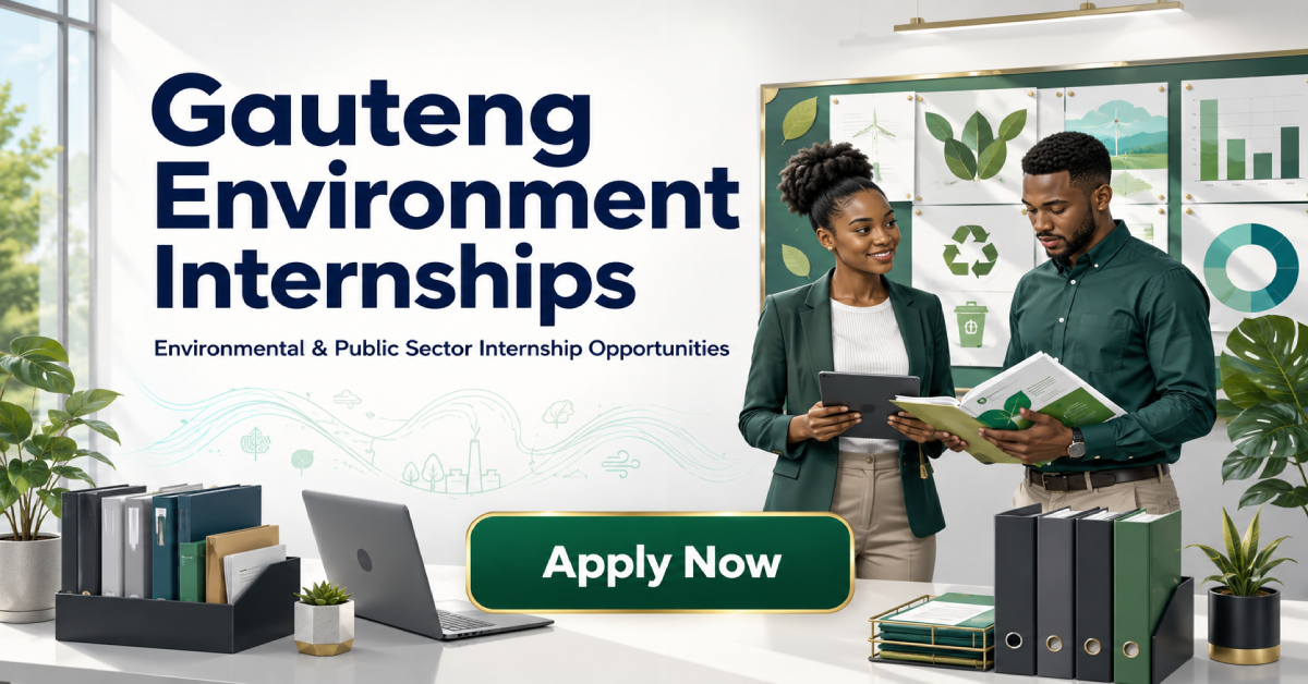 Gauteng Department of Environment Internships