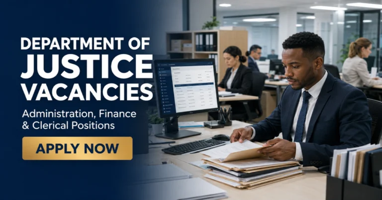 Department of Justice Jobs