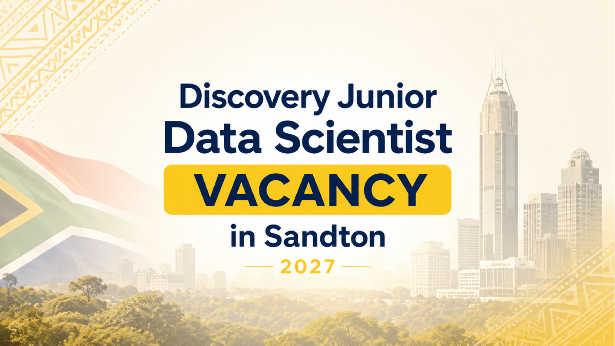 Discovery Junior Data Scientist Vacancy in Sandton