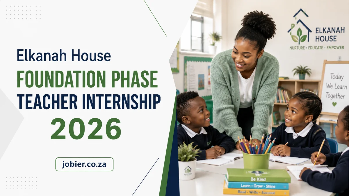 Elkanah House Foundation Phase Teacher Internship